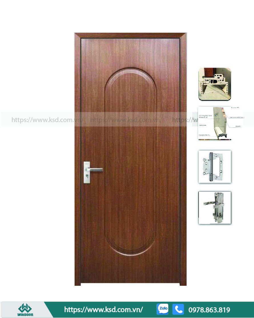 Cửa nhựa ABS Hàn Quốc ATB606
