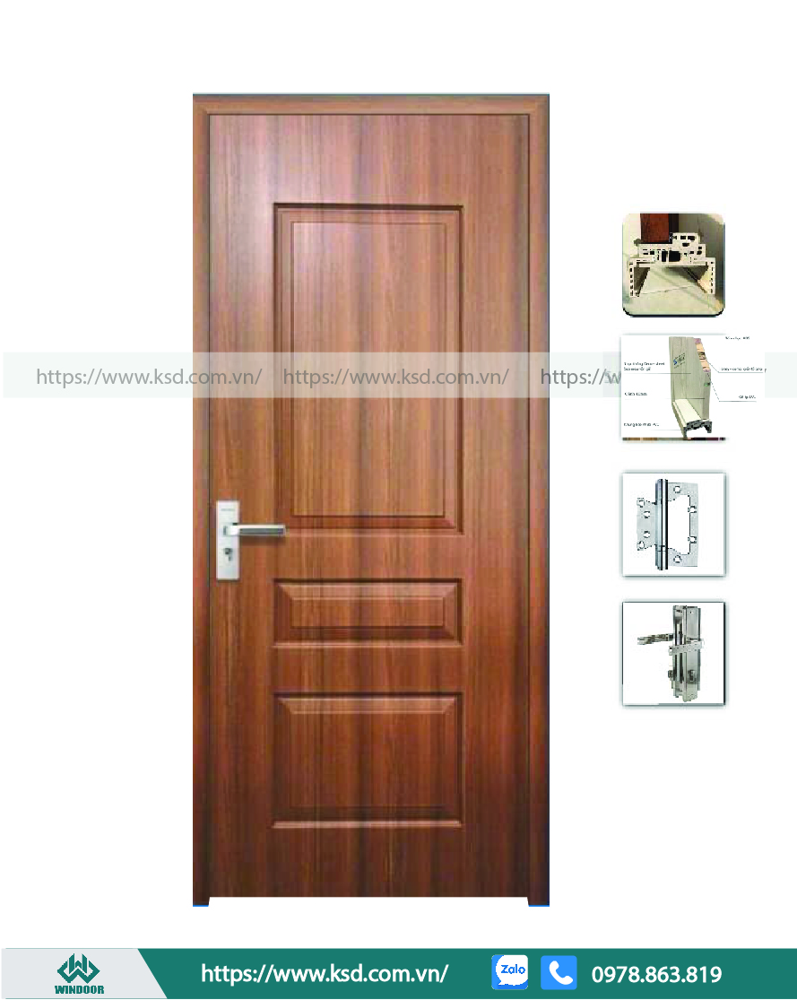 Cửa nhựa ABS Hàn Quốc New