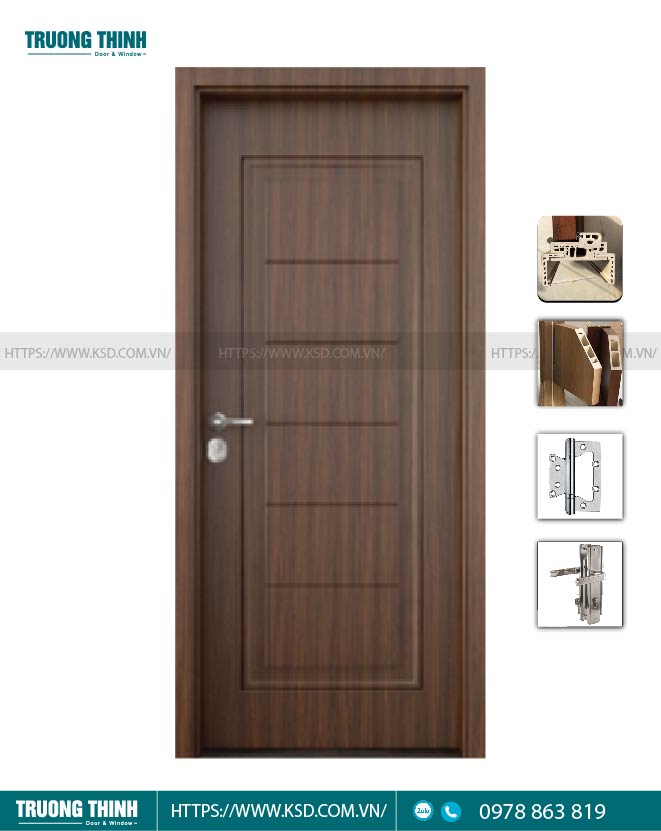Cửa nhựa gỗ Composite door Model 07